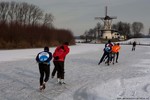 Skating / sailing on ice